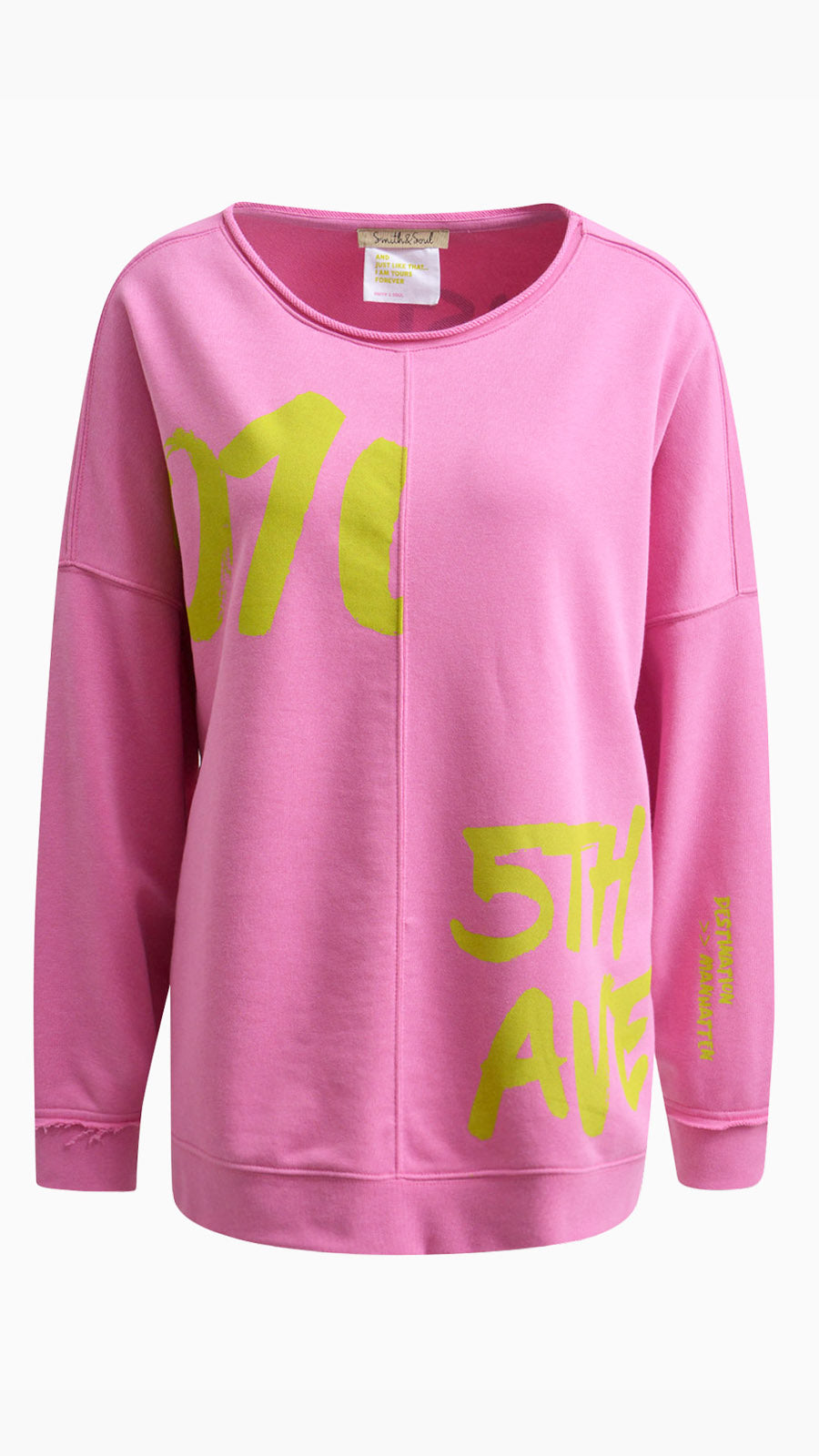 5th Avenue Sweatshirt (Soft pink) by Smith & Soul - last 1