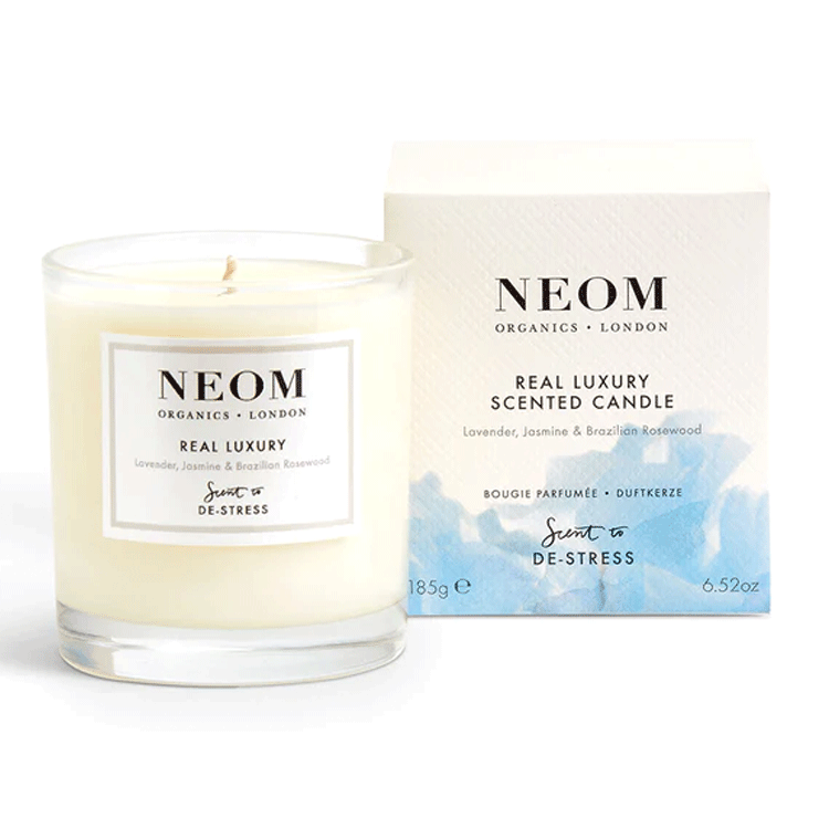 Neom organics 1-wick candle (3 luxury natural scents)