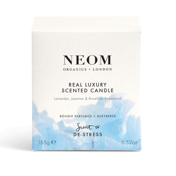 Neom organics 1-wick candle (3 luxury natural scents)
