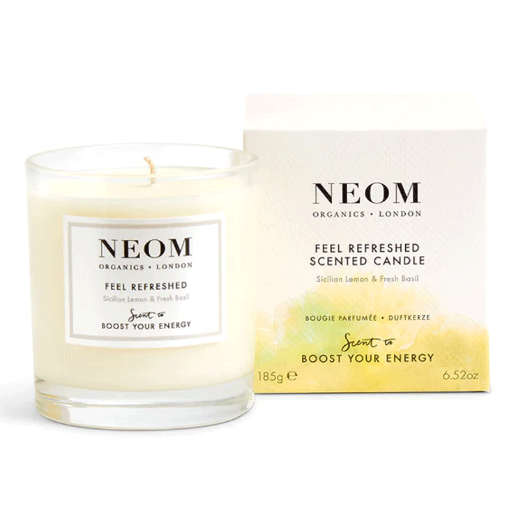 Neom organics 1-wick candle (3 luxury natural scents)