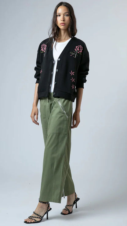 Love Cardigan | Black/Pink/Blue | by Religion