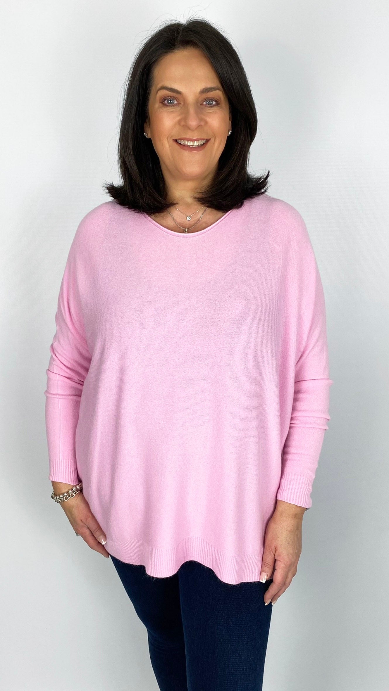 My classic soft feature-seam jumper (13 Colours)