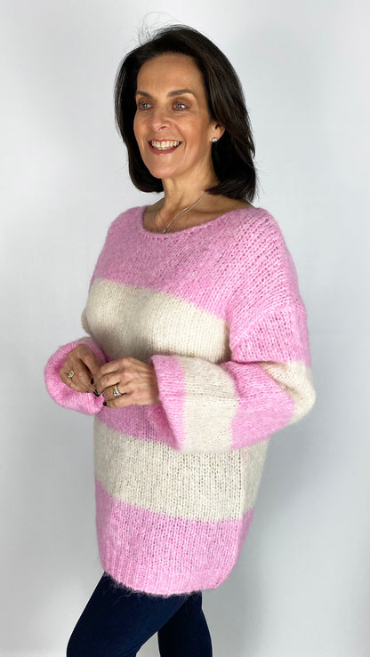 Cosy stripe jumper | 4 Colours