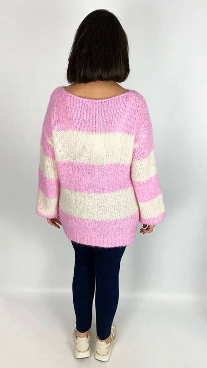 Cosy stripe jumper | 4 Colours