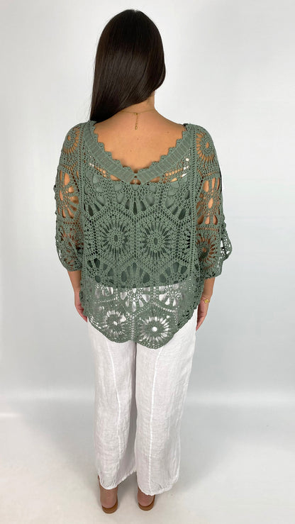 Crochet top & cami set | 9 Colours