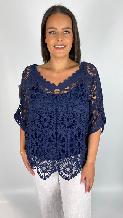 Crochet top & cami set | 9 Colours