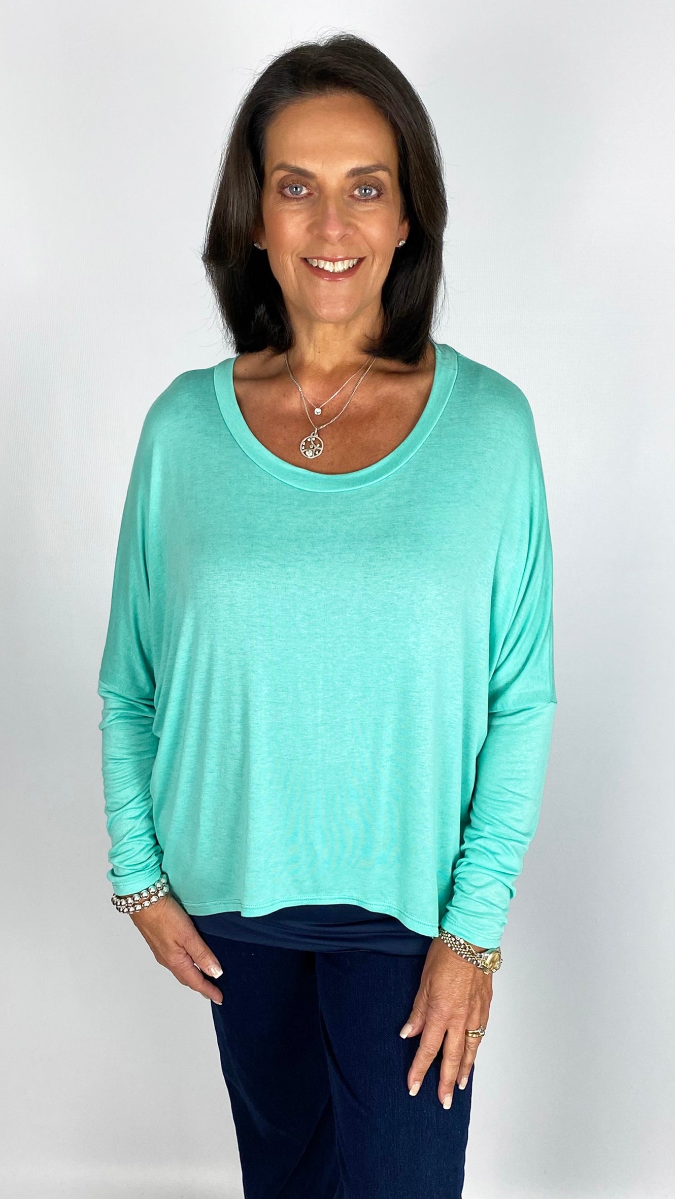 Hi-low long sleeve top | 8 Colours | last 1s