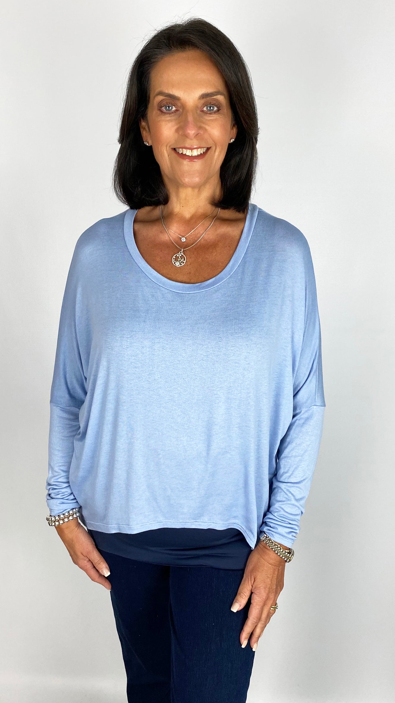 Hi-low long sleeve top | 8 Colours | last 1s