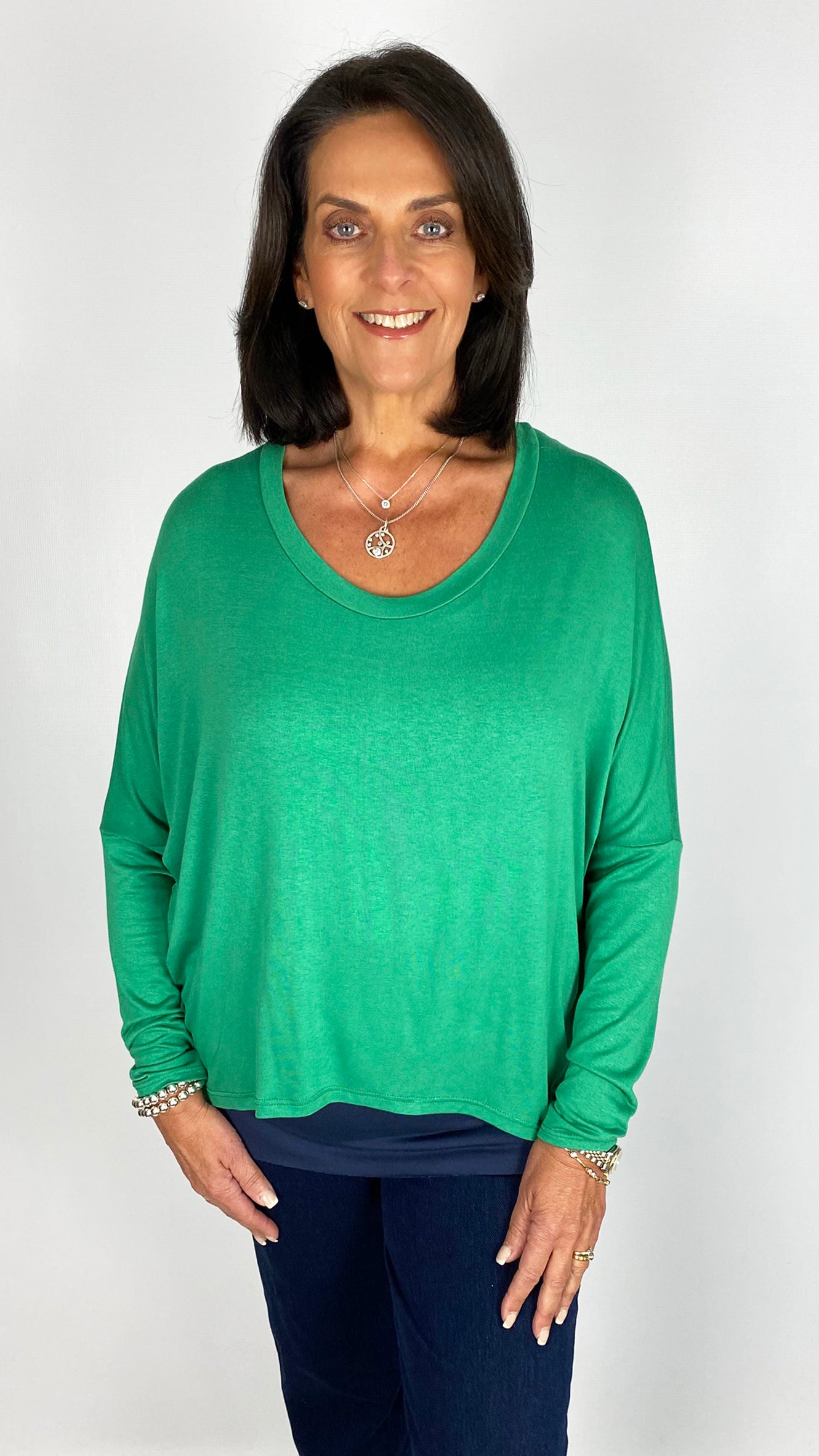 Hi-low long sleeve top | 8 Colours | last 1s