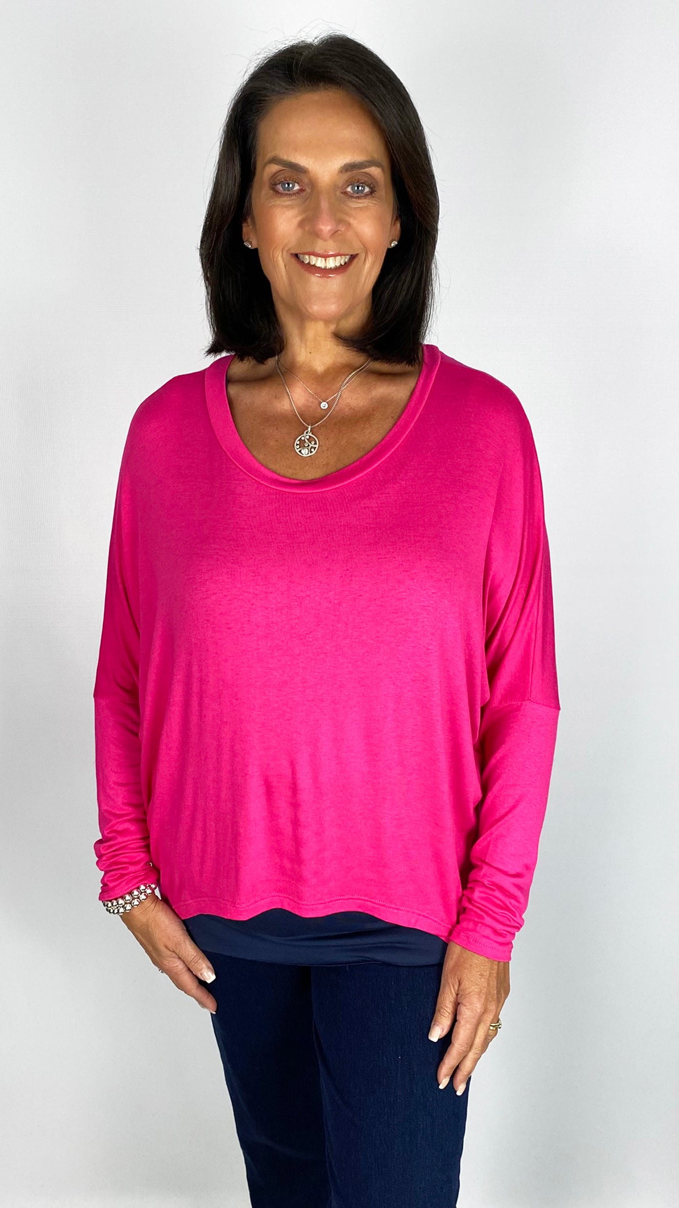 Hi-low long sleeve top | 8 Colours | last 1s