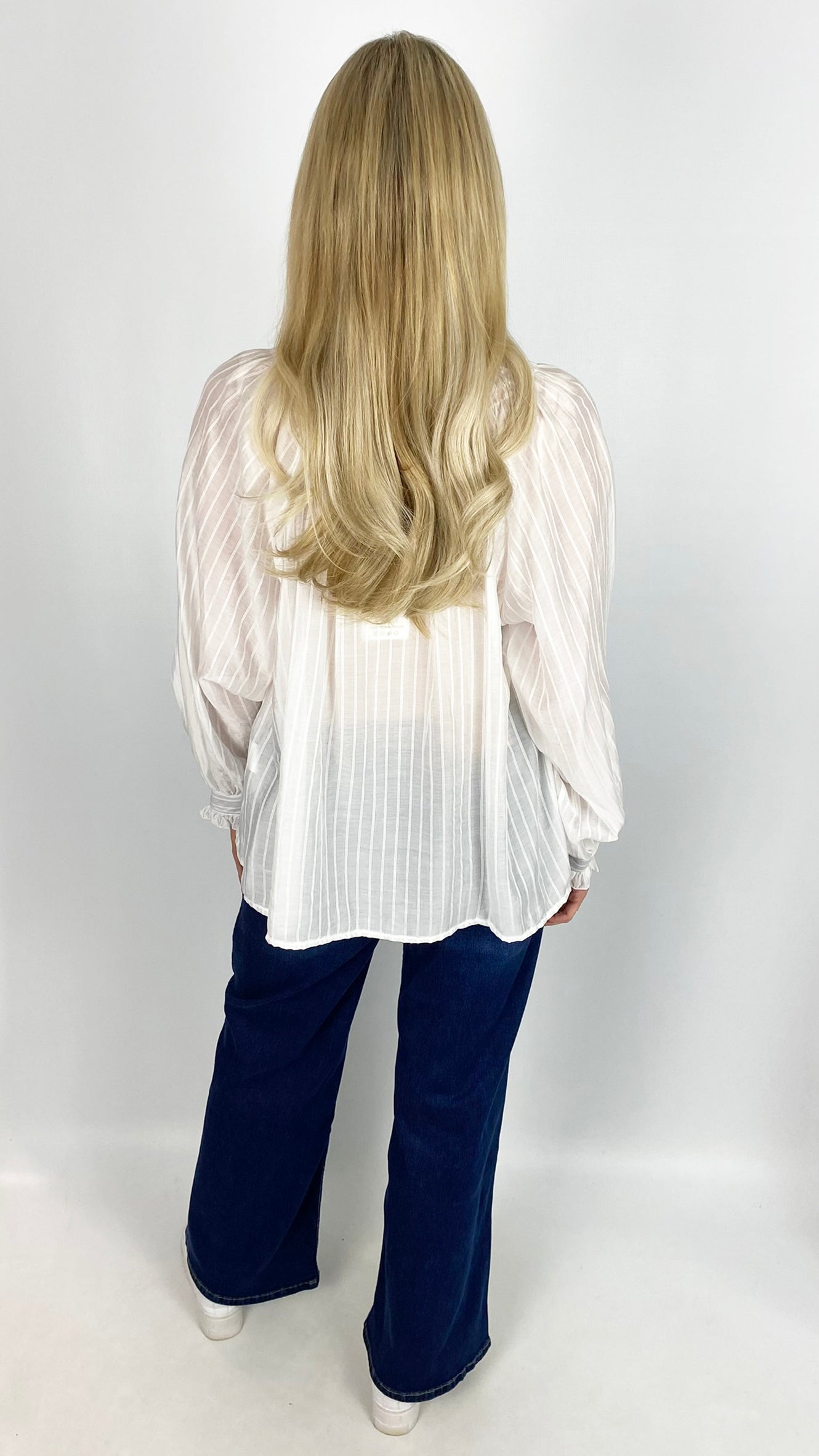 Stripe tencel blouse | 3 Colours | last 1s