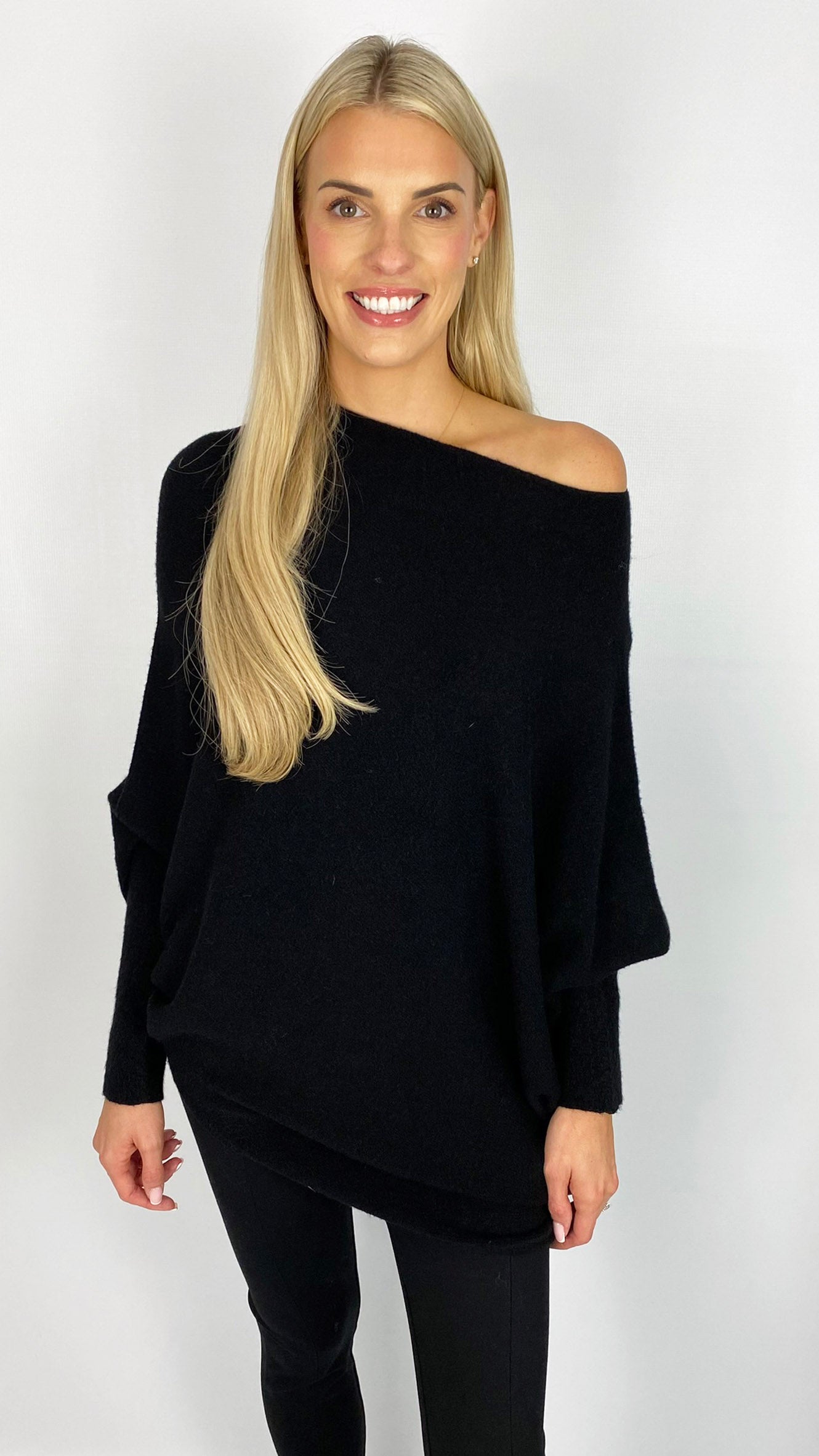 My soft asymmetric on/off the shoulder jumper | 6 Colours | last 1s