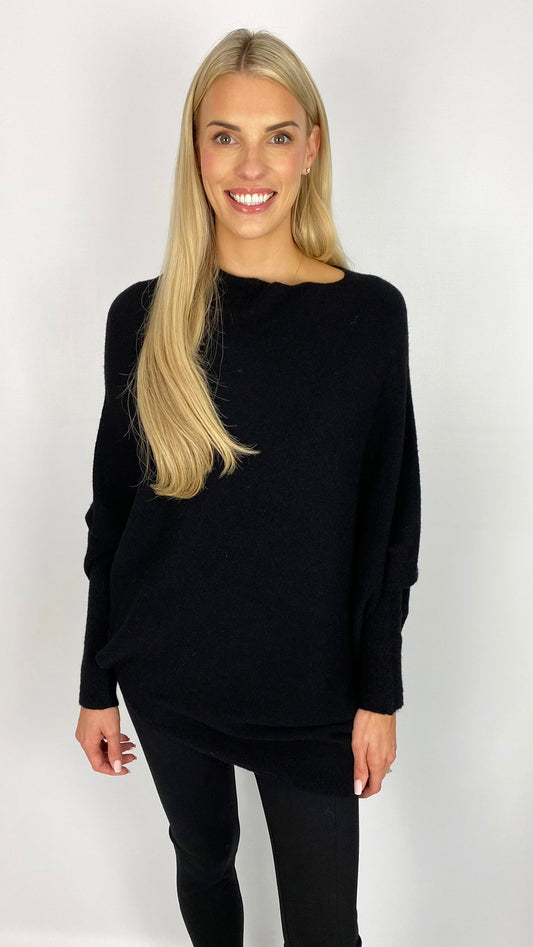 My soft asymmetric on/off the shoulder jumper (5 Colours) - last 1s