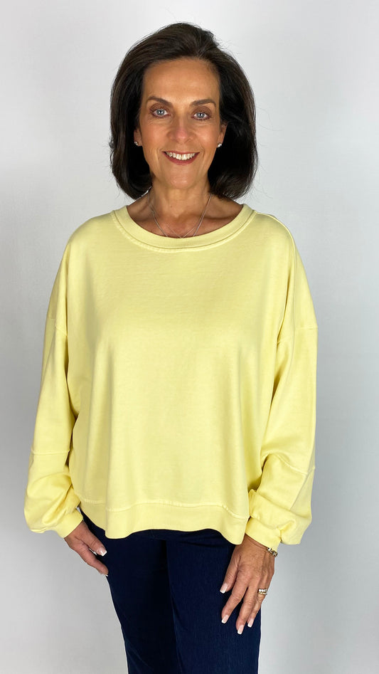 Exposed seam sweatshirt | 4 Colours