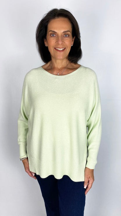 My slash neck split side jumper | 5 Colours | last 1s