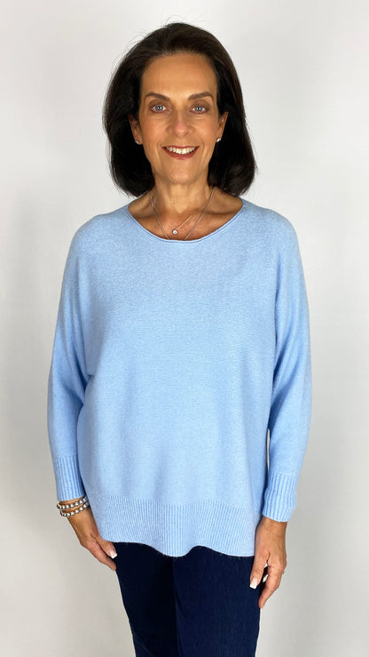 My slash neck split side jumper | 5 Colours | last 1s