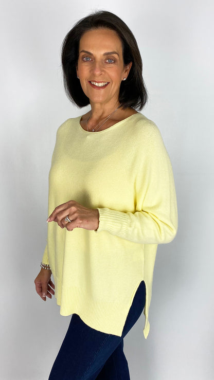 My slash neck split side jumper | 5 Colours | last 1s