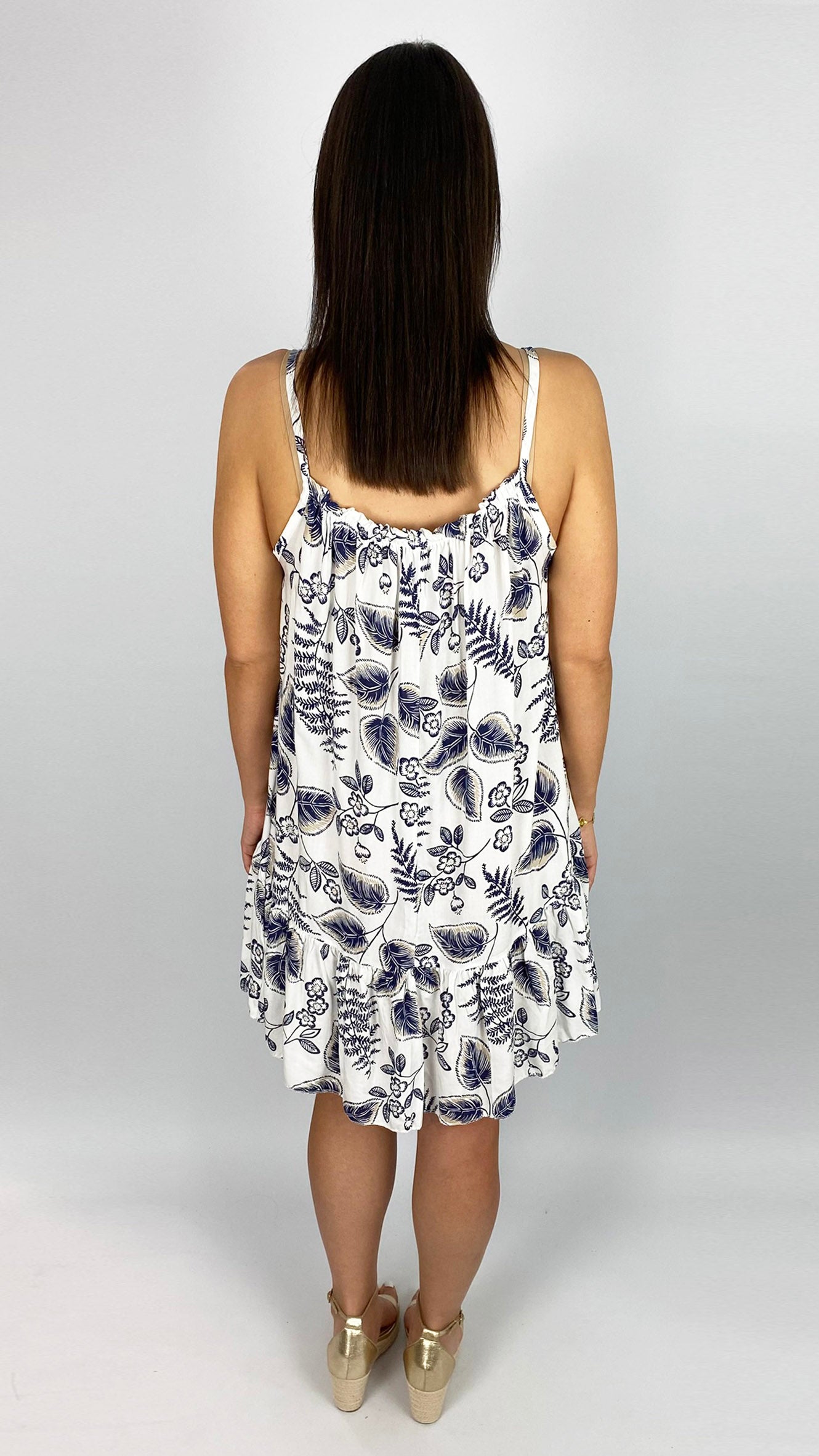 Strappy print sundress | 3 Colours