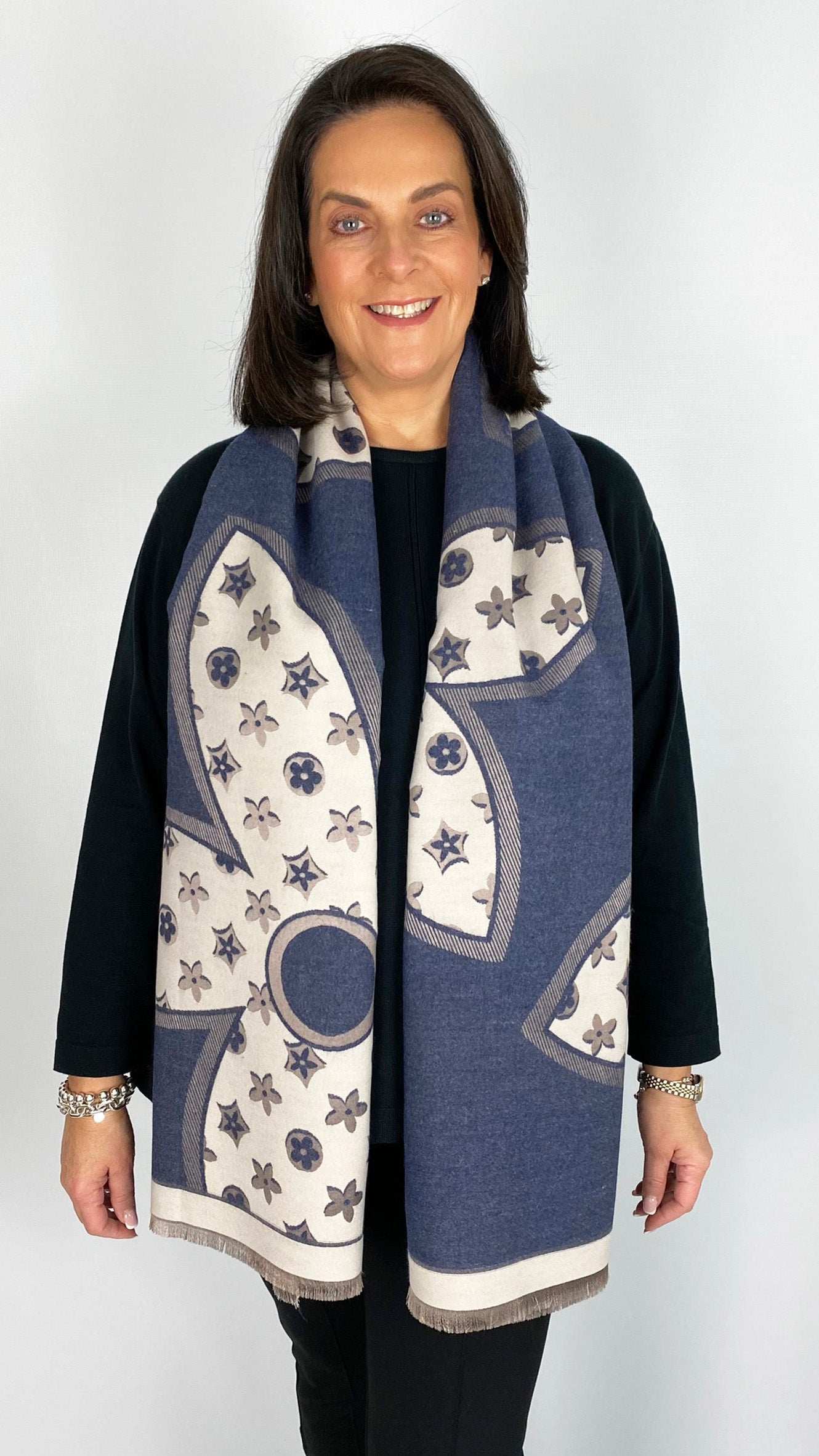 Print scarf by Malissa J (8 Colours) - 3 for £50 mix & match