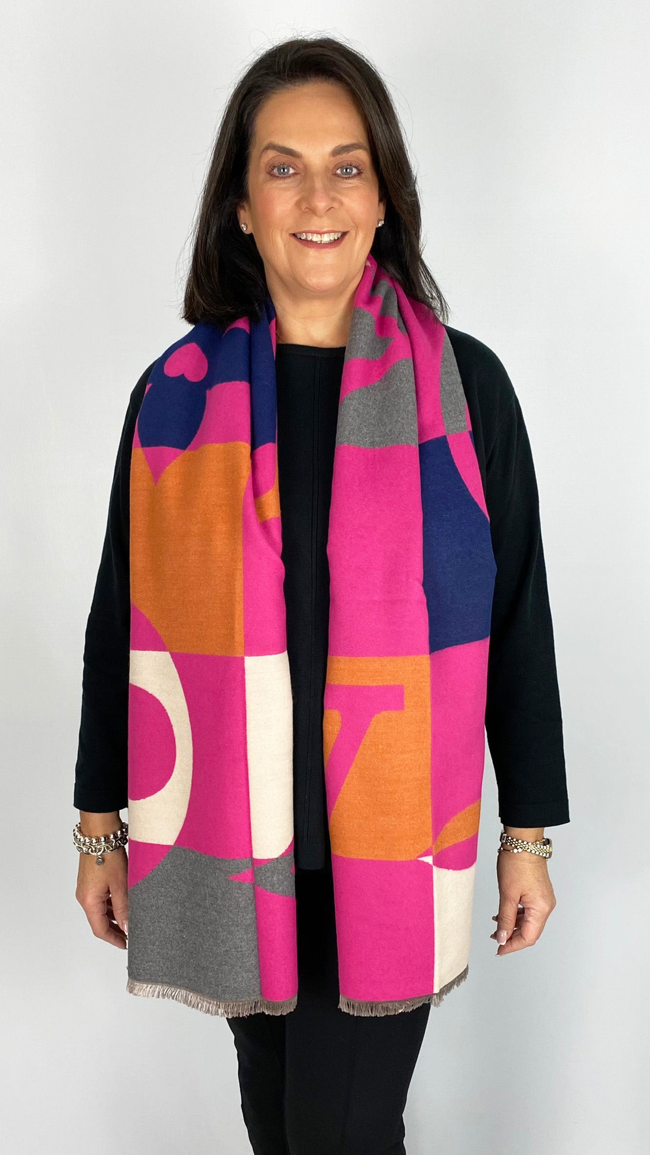 Print scarf by Malissa J (8 Colours) - 3 for £50 mix & match