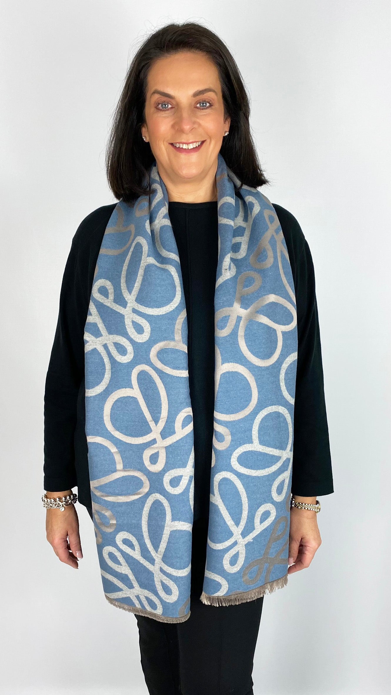 Print scarf by Malissa J (8 Colours) - 3 for £50 mix & match