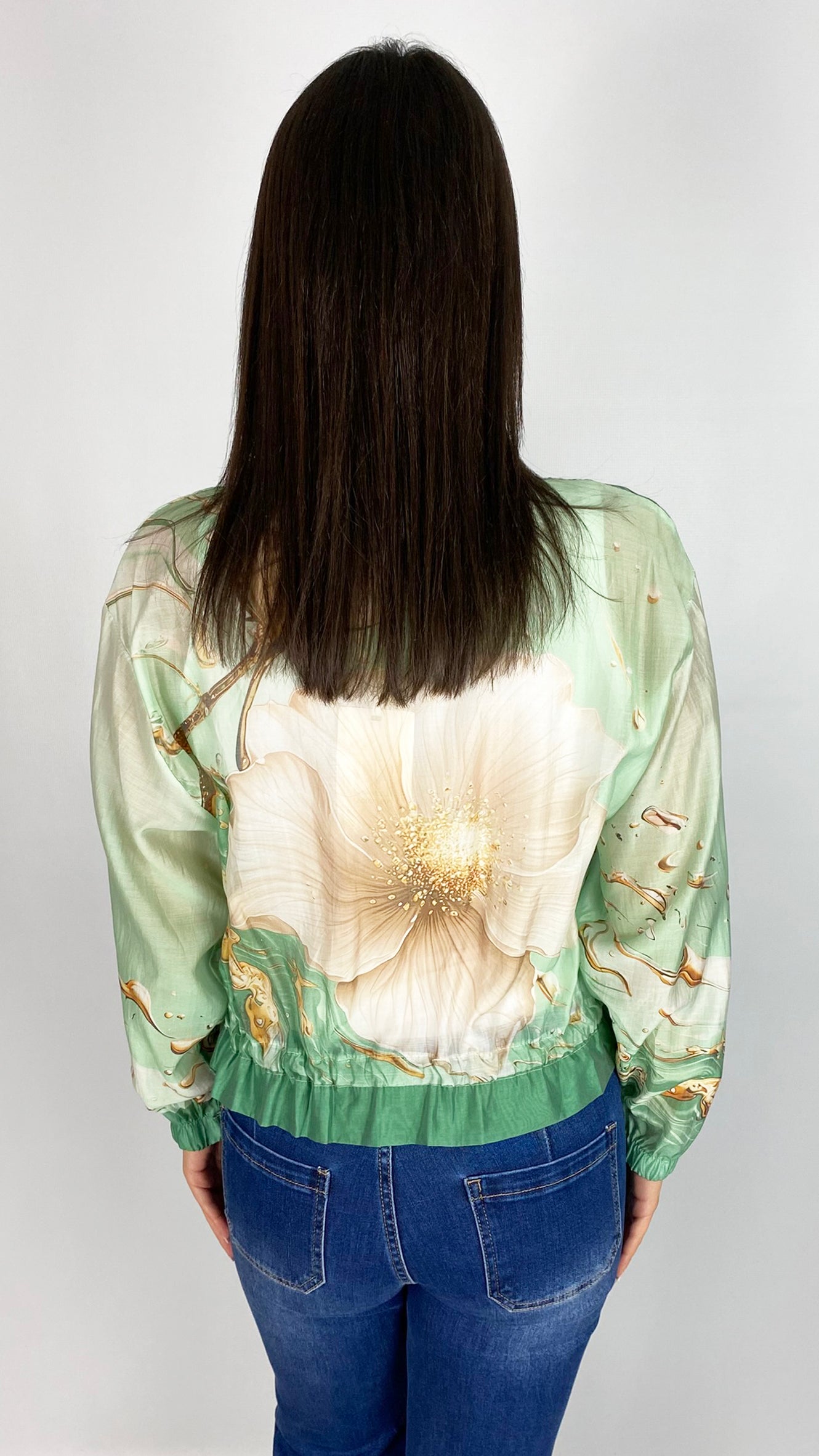 Zip-through bomber jacket | 3 Print Colours