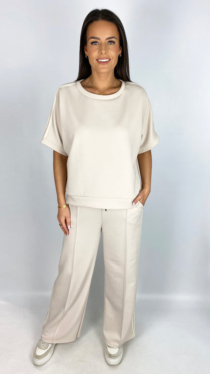 Ultra soft stripe detail separates | 2 Colours