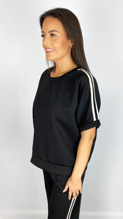 Ultra soft stripe detail separates | 2 Colours