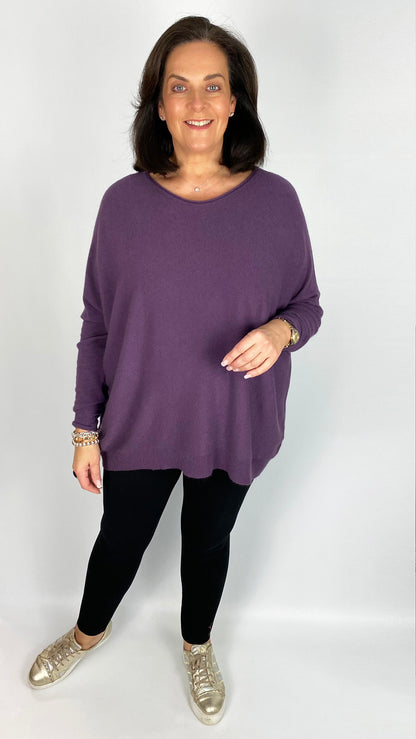 My classic soft feature-seam jumper (13 Colours)