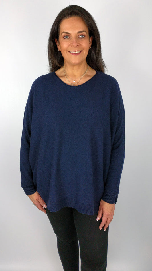 My classic soft feature-seam jumper (13 Colours)