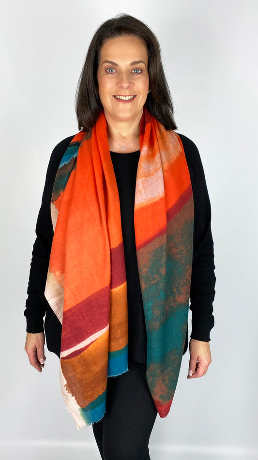 Print soft scarf (12 Colours)