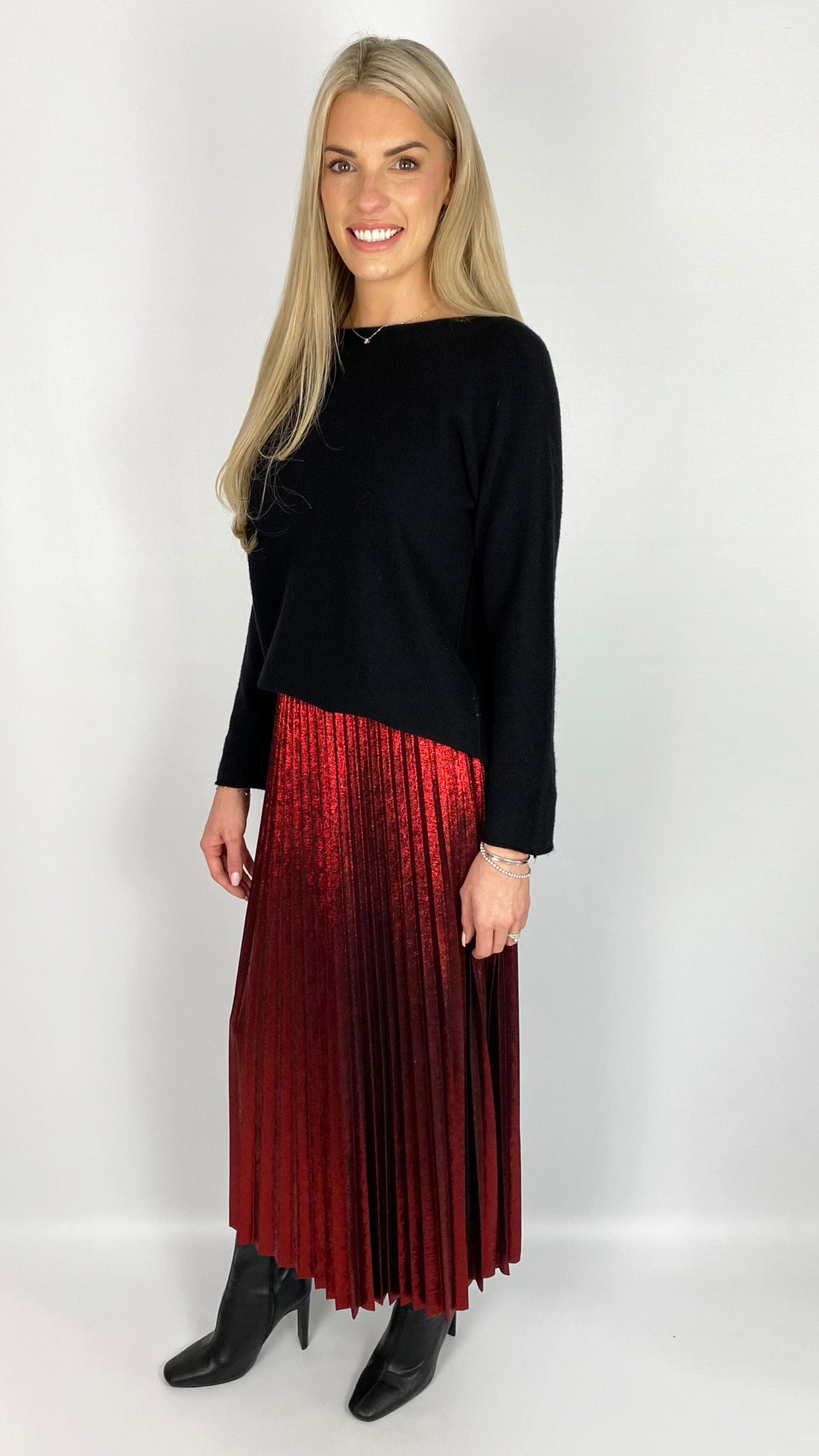 Foil pleated skirt (4 Colours) - 2 new colours!