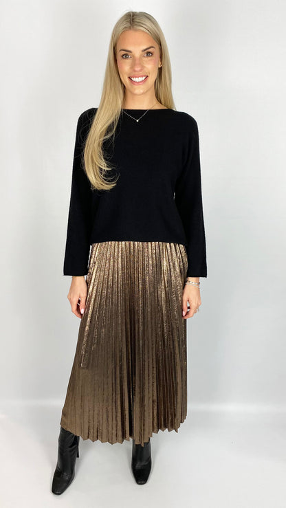 Foil pleated skirt (4 Colours) - 2 new colours!