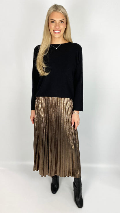 Foil pleated skirt (4 Colours) - 2 new colours!