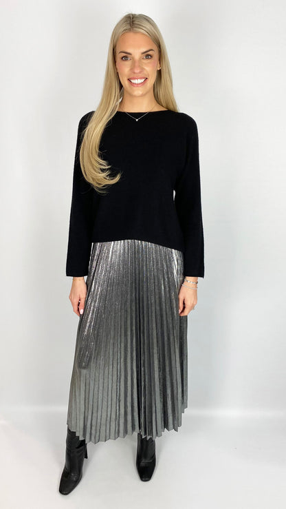 Foil pleated skirt (4 Colours) - 2 new colours!