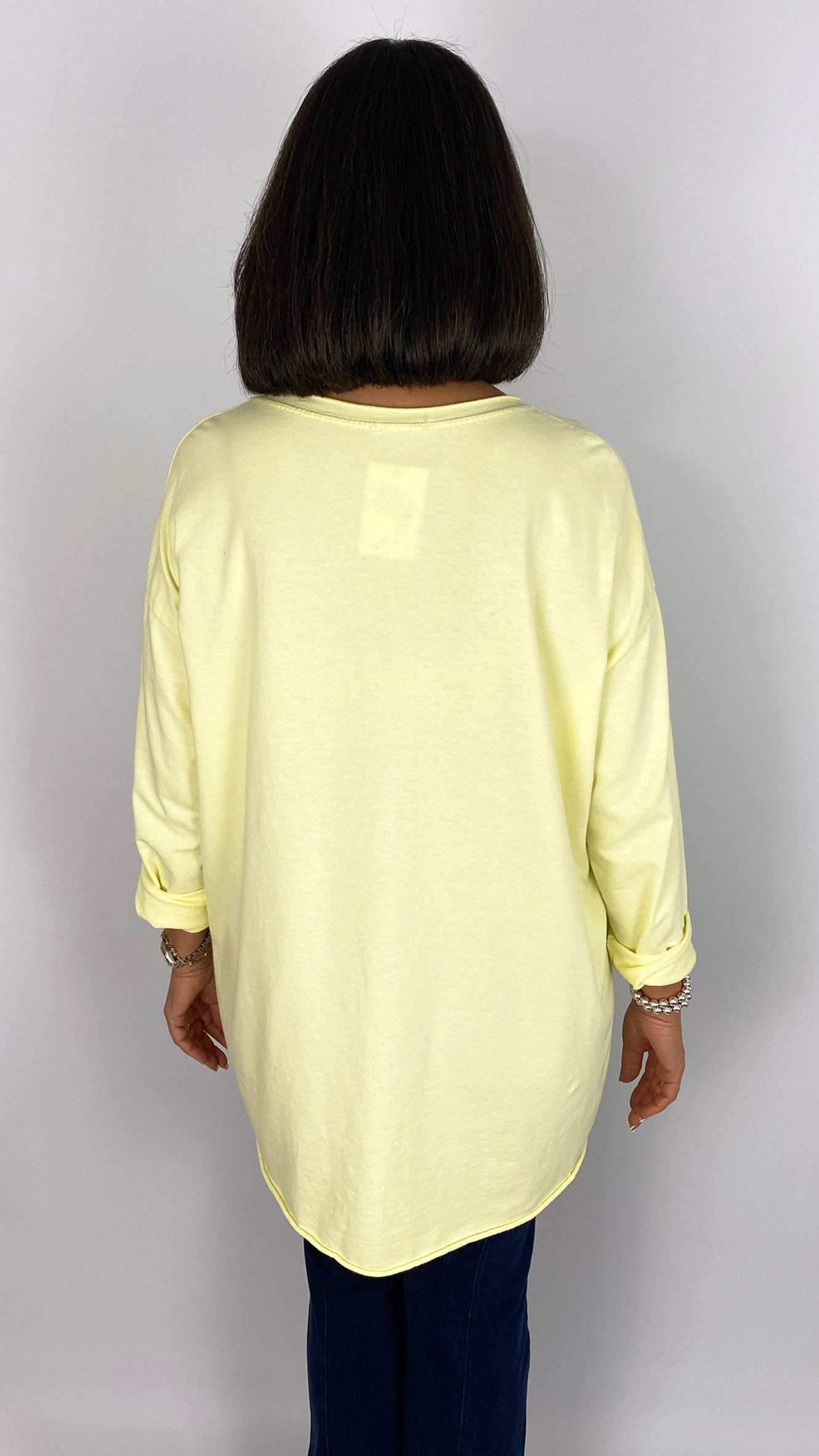 Star motif oversized lightweight sweatshirt | 3 Colours