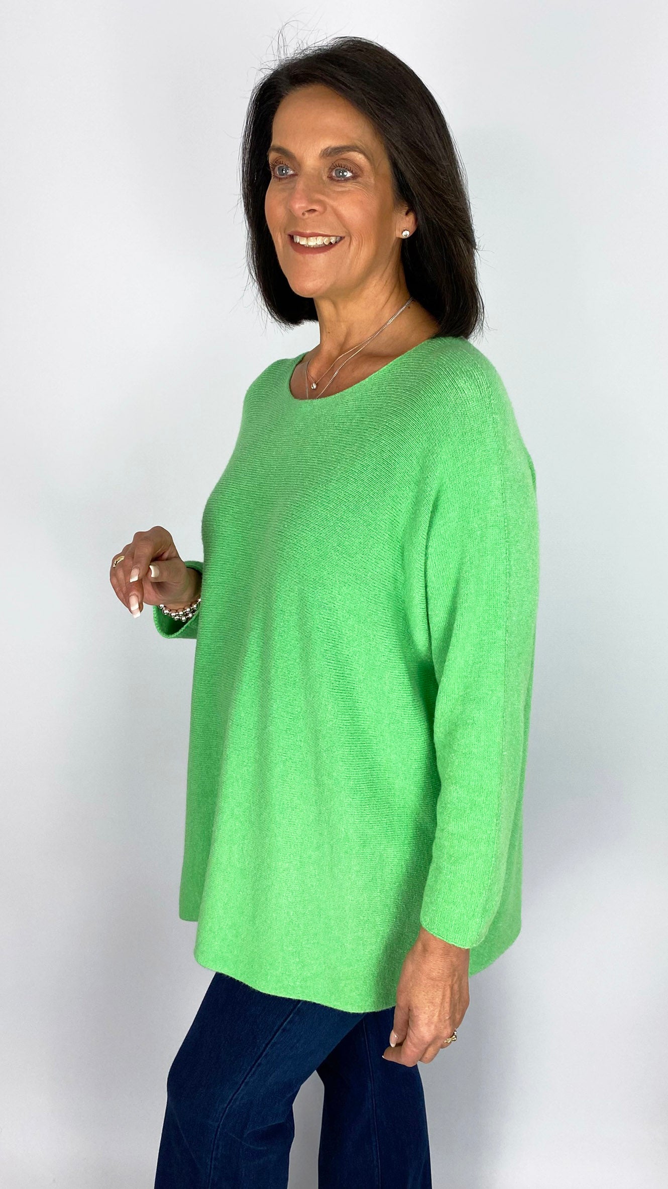 Round neck ultra-soft oversized jumper | 5 Colours