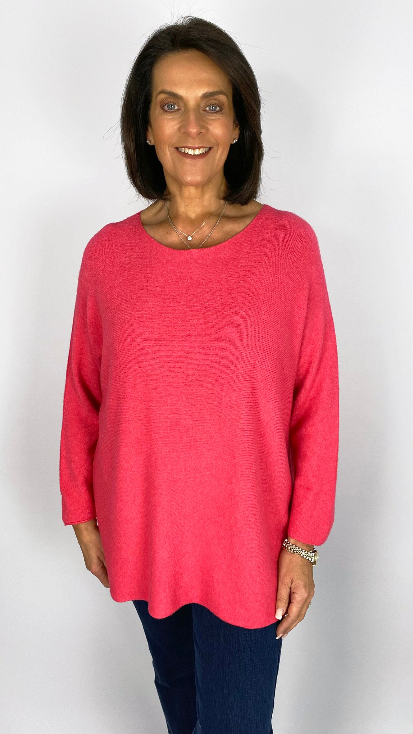 Round neck ultra-soft oversized jumper | 5 Colours