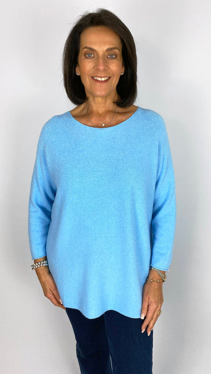 Round neck ultra-soft oversized jumper | 5 Colours