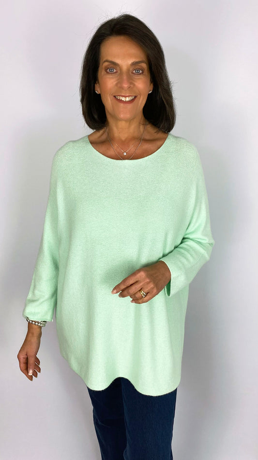 Round neck ultra-soft oversized jumper | 5 Colours