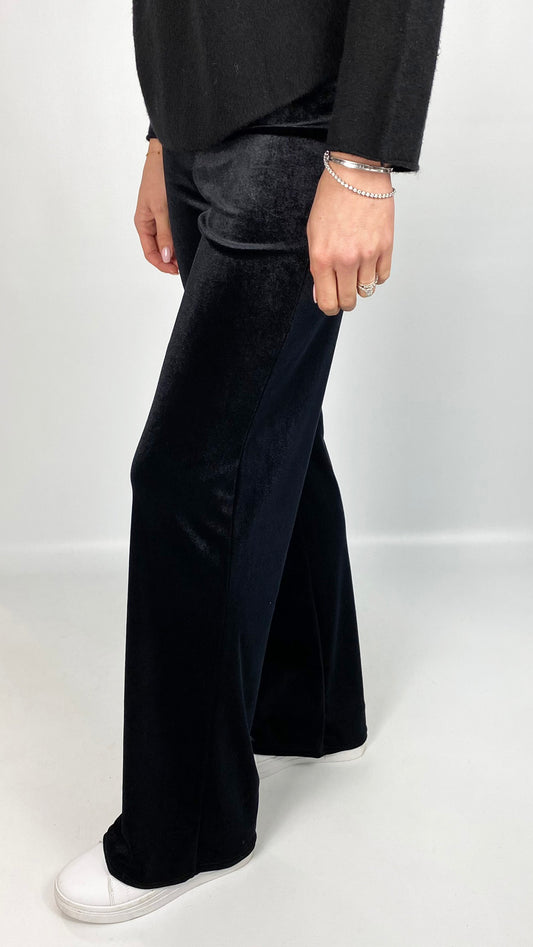 Velvet palazzo pant (2 Colours)