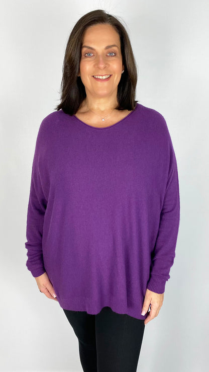 My classic soft feature-seam jumper (13 Colours)