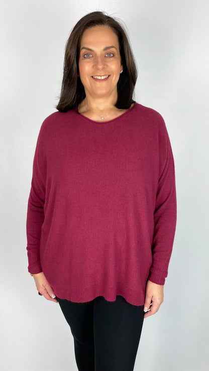 My classic soft feature-seam jumper (13 Colours)