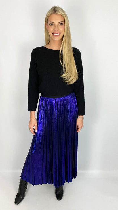 Foil pleated skirt (4 Colours) - 2 new colours!