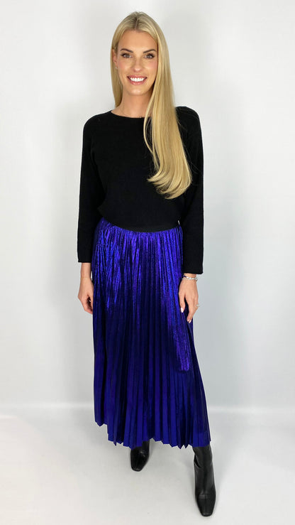 Foil pleated skirt (4 Colours) - 2 new colours!