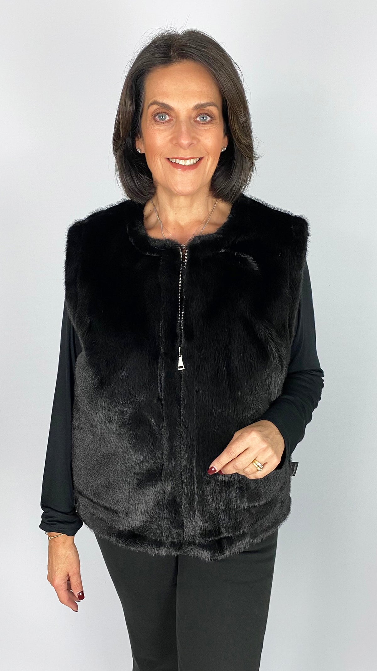 Reversible studded leopard gilet | 2 Sizes | 2 Colours | by Malissa J