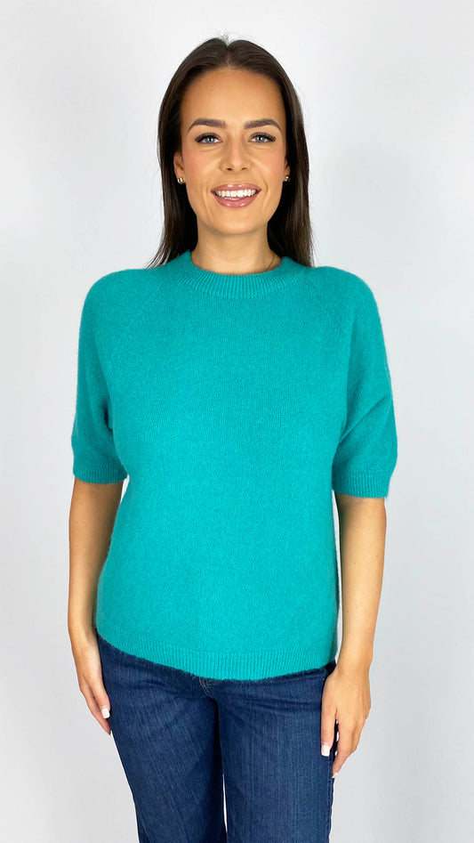 Short sleeve cosy-feel jumper | 5 Colours