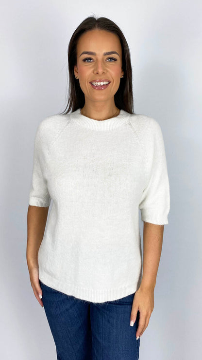 Short sleeve cosy-feel jumper | 5 Colours
