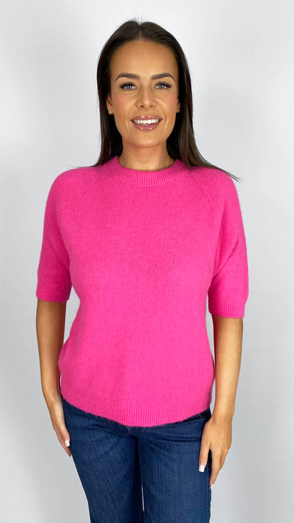 Short sleeve cosy-feel jumper | 5 Colours