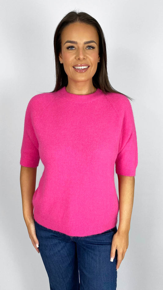Short sleeve cosy-feel jumper | 5 Colours